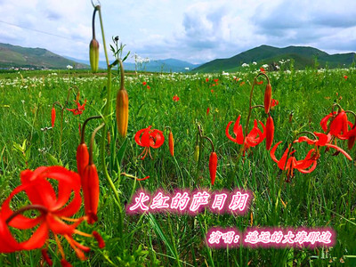火紅的薩日朗